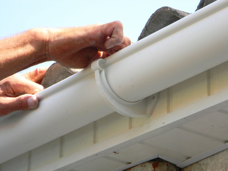 Gutter Installation at a Residential Property